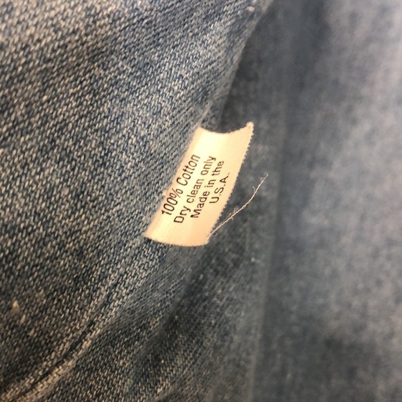 VINTAGE DOUBLE D RANCH BEADED WOMENS DENIM JACKET SUEDE FRINGE - Picture 8 of 16